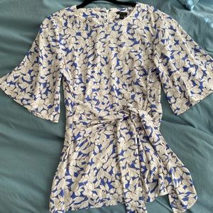 Ann Taylor Wrap Top - Size M